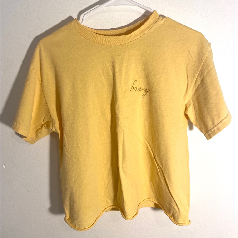 Brandy Melville Honey Crop Top